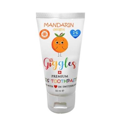 Giggles Mandarin Toothpaste 1-6 yrs G-02