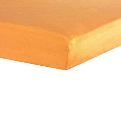 FITTED SHEET 40x80CM - APRICOT