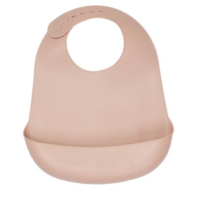 BIB IN SILICONE ROSA-Rosa