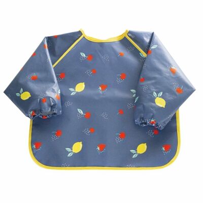 EVA APRON BIB -FRUITS -Blue; yellow Red