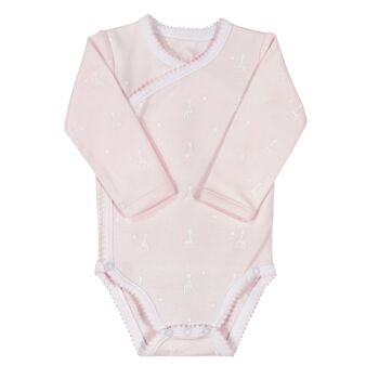 BODY CROISE FILLE - 1M SOPHIE LA GIRAFE-ROSE