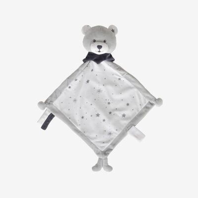 DOUDOU N'OURS - MARTIN AND HIS FRIENDS-WHITE AND GRAY
