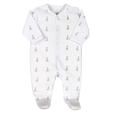 MIXED COTTON Y SLEEP WELL - 0M SOPHIE LA GIRAFE - WHITE/GREY