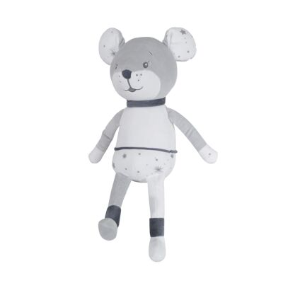 PLUSH MIMI THE MOUSE - MARTIN AND HIS FRIENDS-WHITE AND GRAY