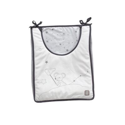 DIAPER HOLDER - MARTIN AND HIS FRIENDS-WHITE AND GRAY