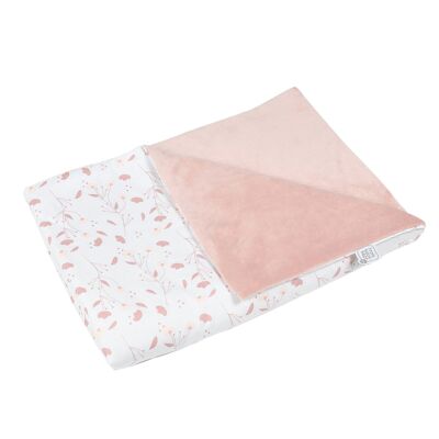 QUILT 75X100CM ROSE ET LILI-white/Pink