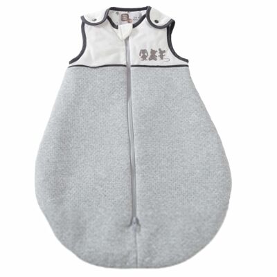 SLEEPING BAG 0-6 MONTHS - MARTIN AND HIS FRIENDS-WHITE AND GRAY