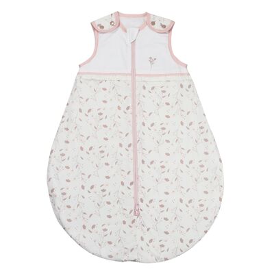 SLEEPING BAG 0-6 MONTHS ROSE AND LILI-White/Pink