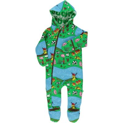 Reversible Padded Suit farm and apple - Mod1