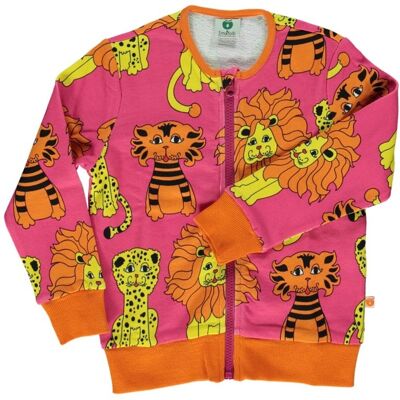 Sweatshirt Tiger, Lion and leopard - Mod1