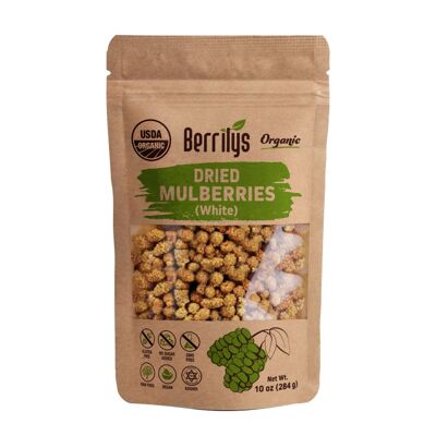 Organic Dried Mulberries White *Retail*