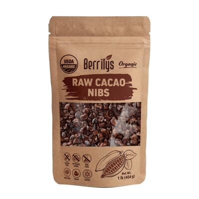 Éclats de cacao bio *Vente au détail*