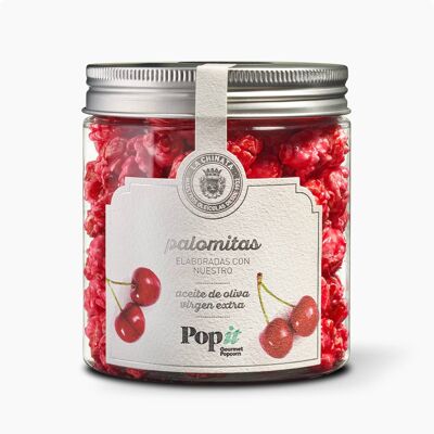 Cherry flavored popcorn with EVOO