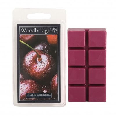 Bougie Parfumée Cire Black cherries / Cerises Noires WoodBridge