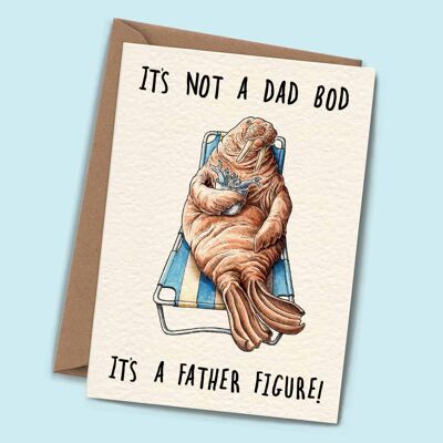 Dad Bod Card - Biglietto per la festa del papà