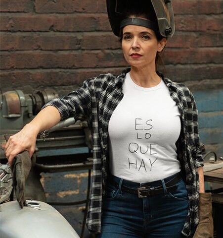 È COS'È T-shirt aderente nera