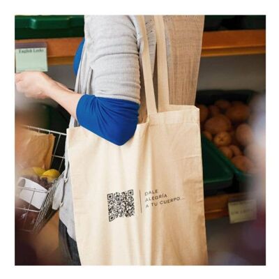 Totebag "Dai gioia al tuo corpo"