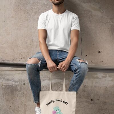 Freundlich Fuck Off Bear Totebag