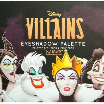 Paleta de Sombras de Ojos Villanas. Disney.