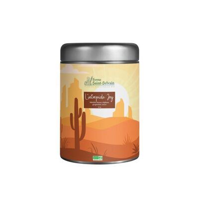L'intrépide Joy 40g - Organic herbal tea of sweet mint, ginger, liquorice