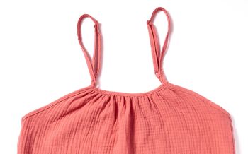 Robe de plage femme - Corail 4