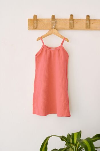 Robe de plage femme - Corail 5