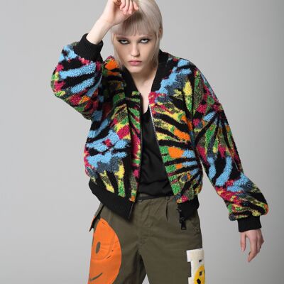 BOMBER SUPERCOLORE;MULTICOLORE