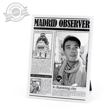 Marco, Observateur de Madrid, acrylique 1