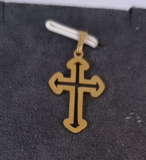 CATALEYA : pendentif croix