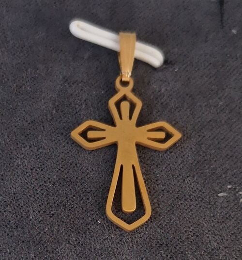CATALINA : pendentif croix-
