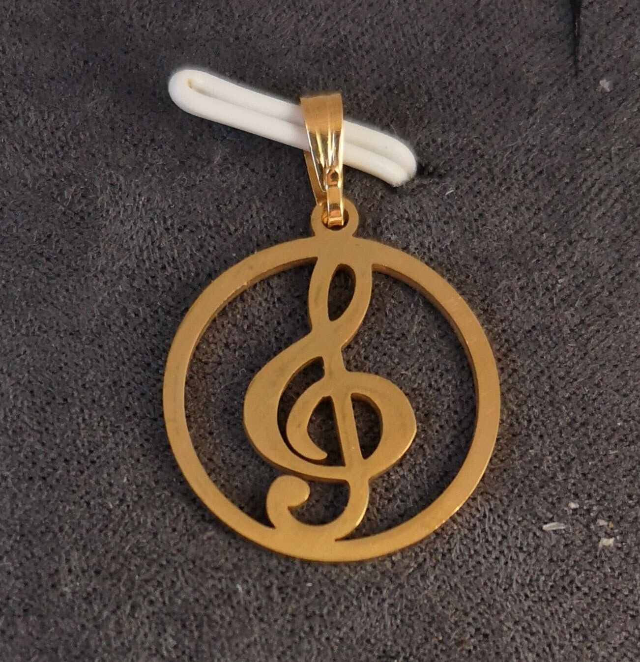 SUOLA: chiave di violino pendente-