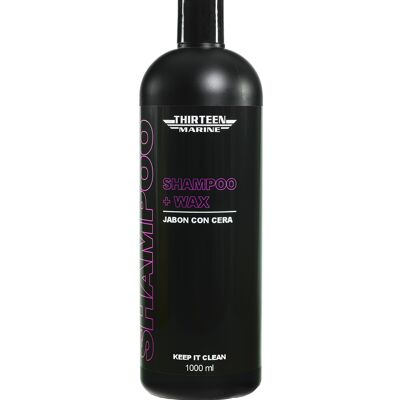 Jabón baldeo c/cera - Shampoo & Wax 1000ml