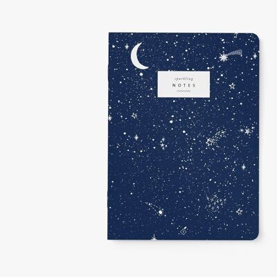 Notebook / Moon And Stars