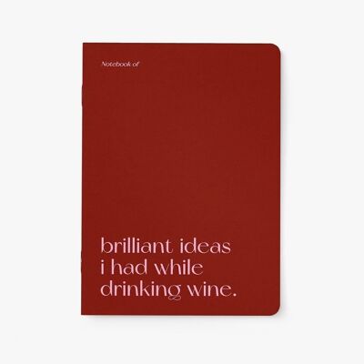 Cuaderno / Vino Brillante