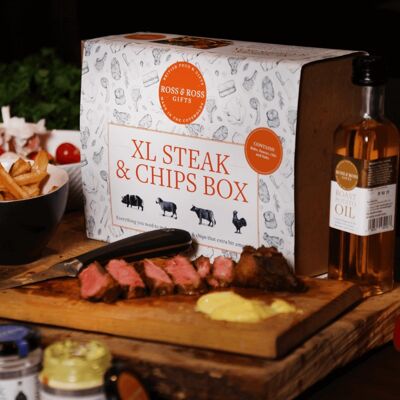 XL Steak & Chips Box