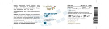 Magnésium 300 (150 comprimés) 2