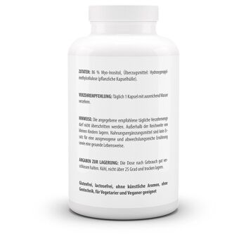 Myo-inositol 1000 mg (120 gélules) 3