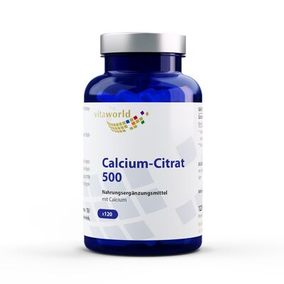 Citrate de calcium 500 (120 gélules)