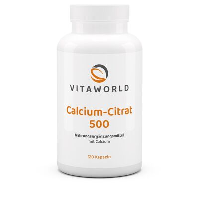 Calcium Citrate 500 (120 caps)