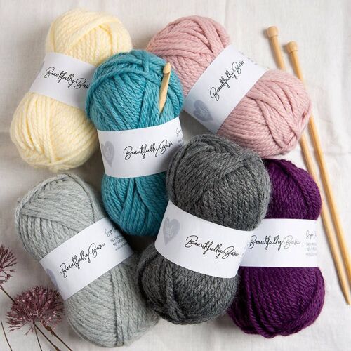 Beautifully Basic Chunky Yarn 100g Ball