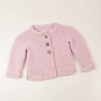 Kit de tricot pour bébé Lilly Cardigan 3