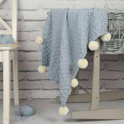Bella Baby Blanket Knitting Kit