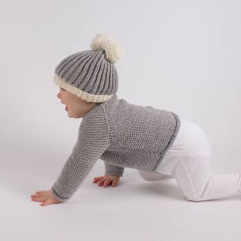 Kit de tricot pour bébé Blossom Jumper 5