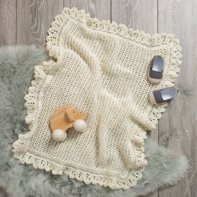 Kit de tricot de couverture pour bébé Bobby