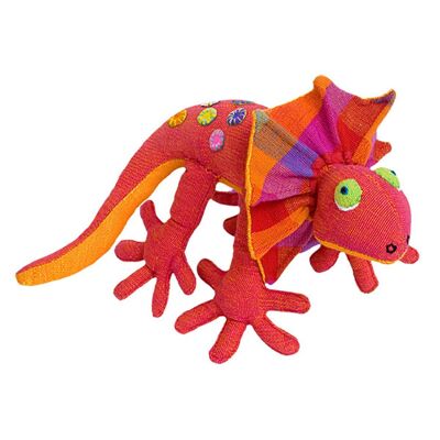 Stuffed toy collared lizard