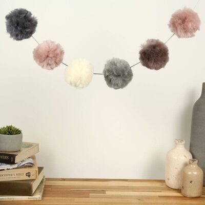 Pompom Garland Craft Kit - Neutral