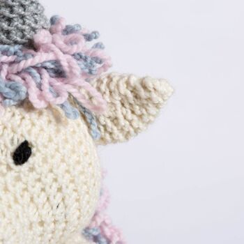 Kit de tricot Lucy la Licorne 3