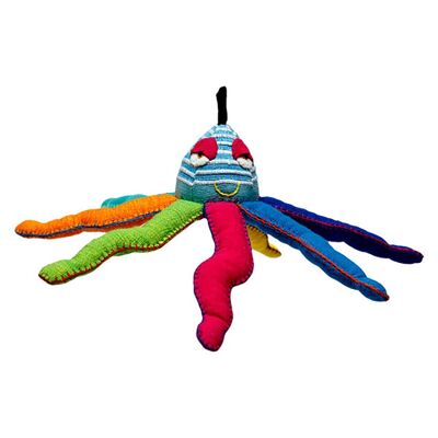 Soft toy octopus small