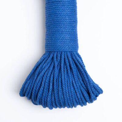 Macrame Cord Rope 3mm in Blue