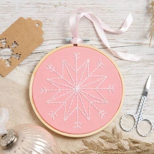 Snowflake Embroidery Kit